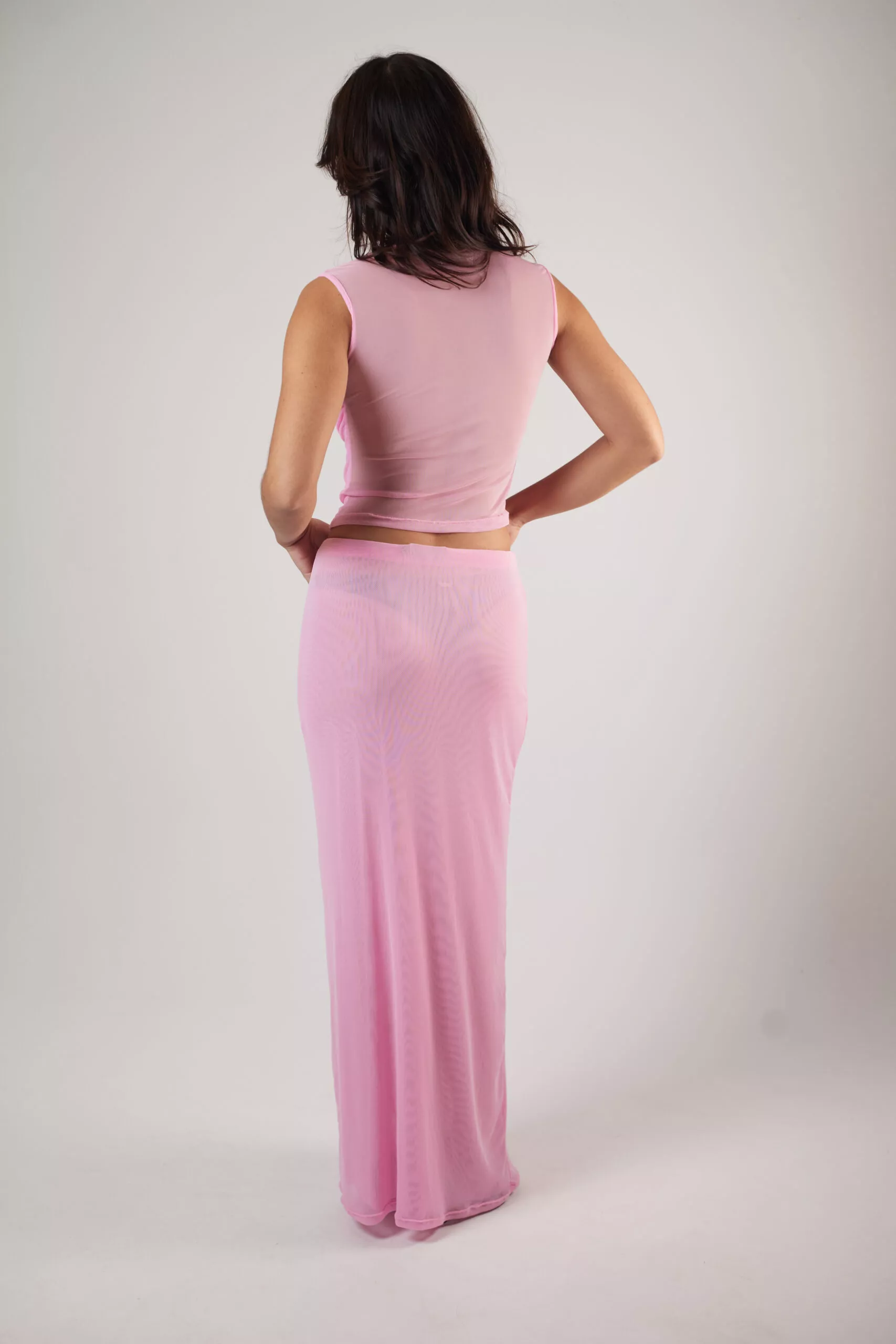 Blusa Degagê Tule Rosa - Imagem 8