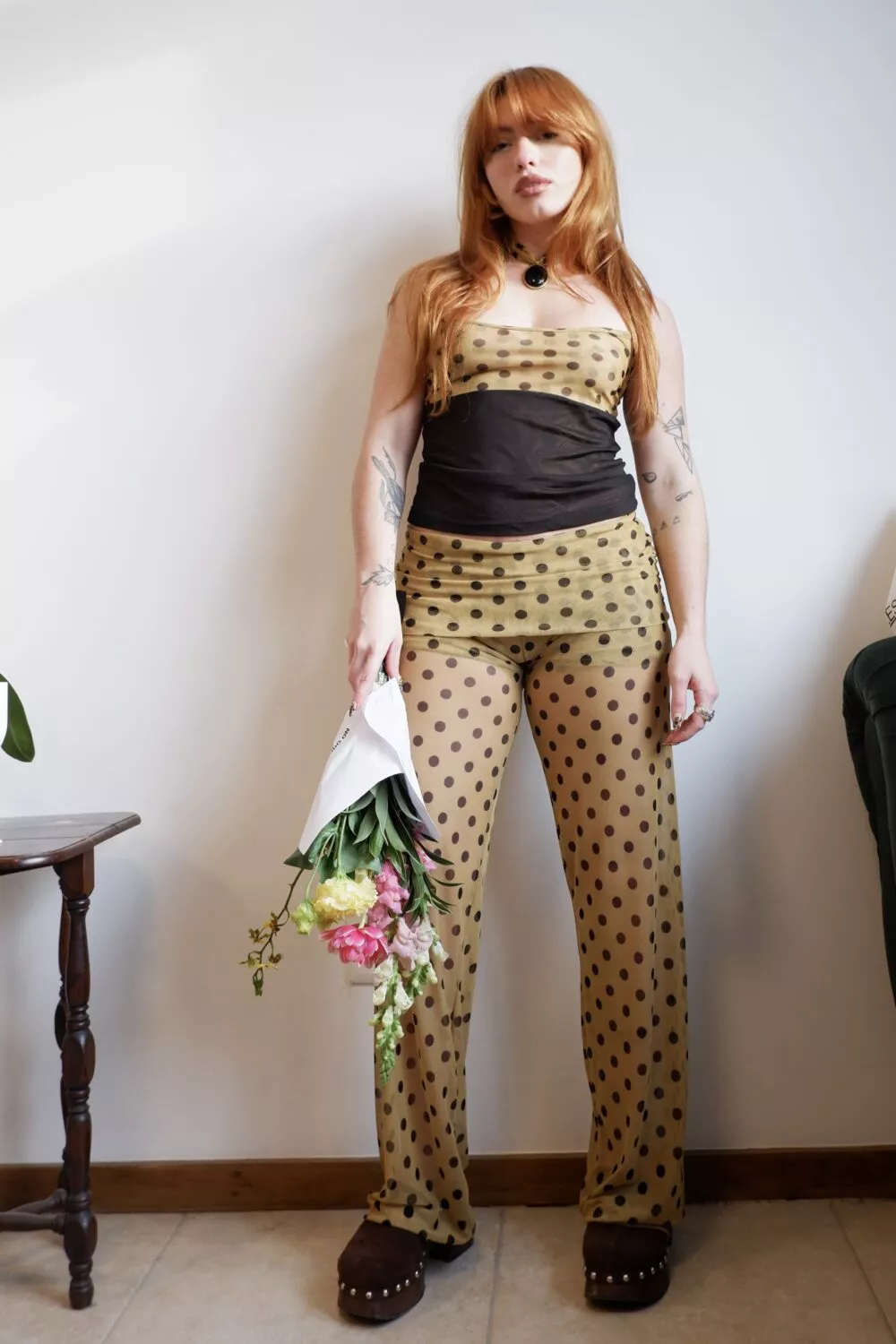 Blusa Alça Dots/Preto - Imagem 5