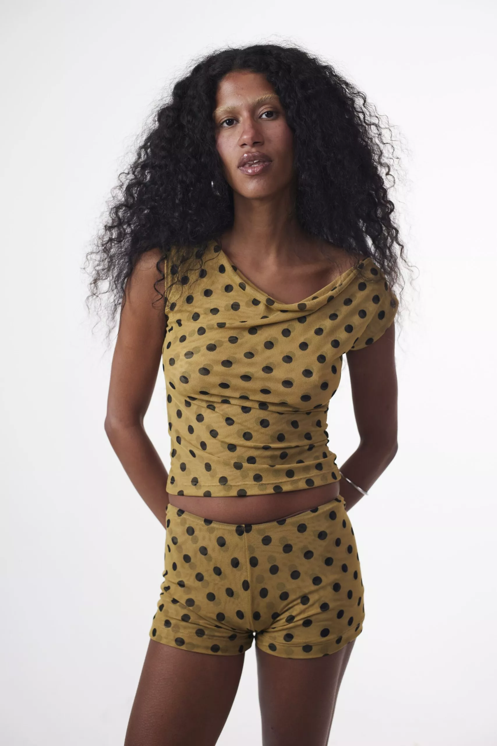 Blusa Ombro Caído Dots - Imagem 5