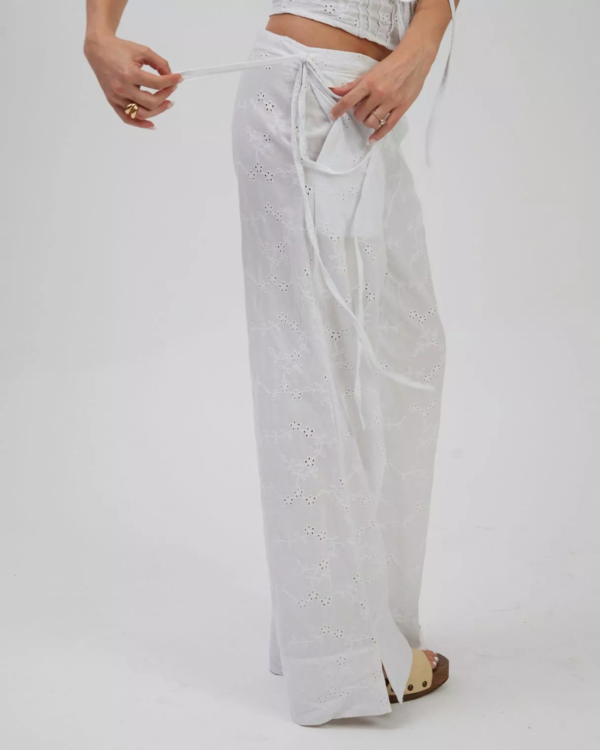 Calça Pantalona Laise Off - Imagem 2