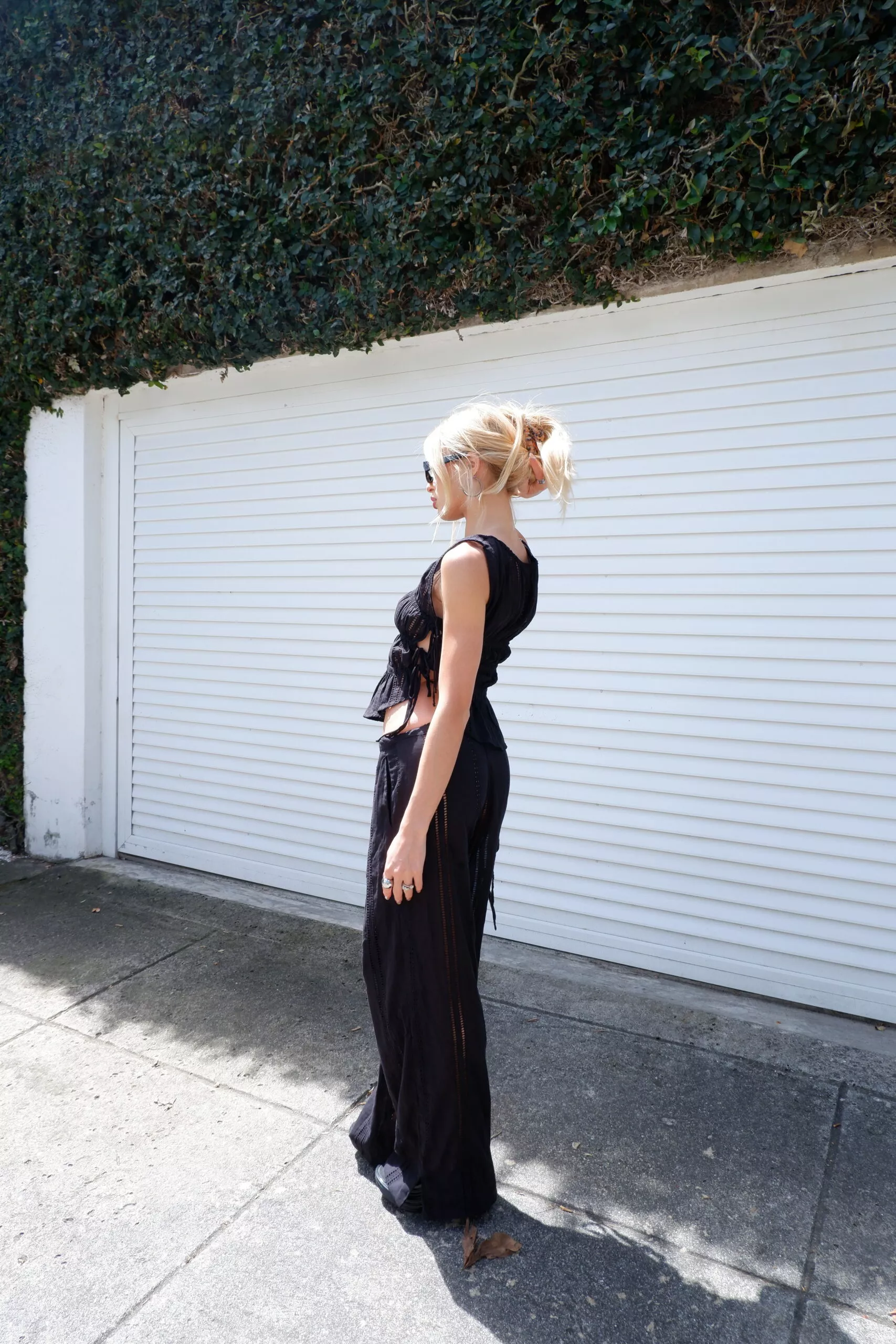 Calça Pantalona New Laise Preta - Imagem 12