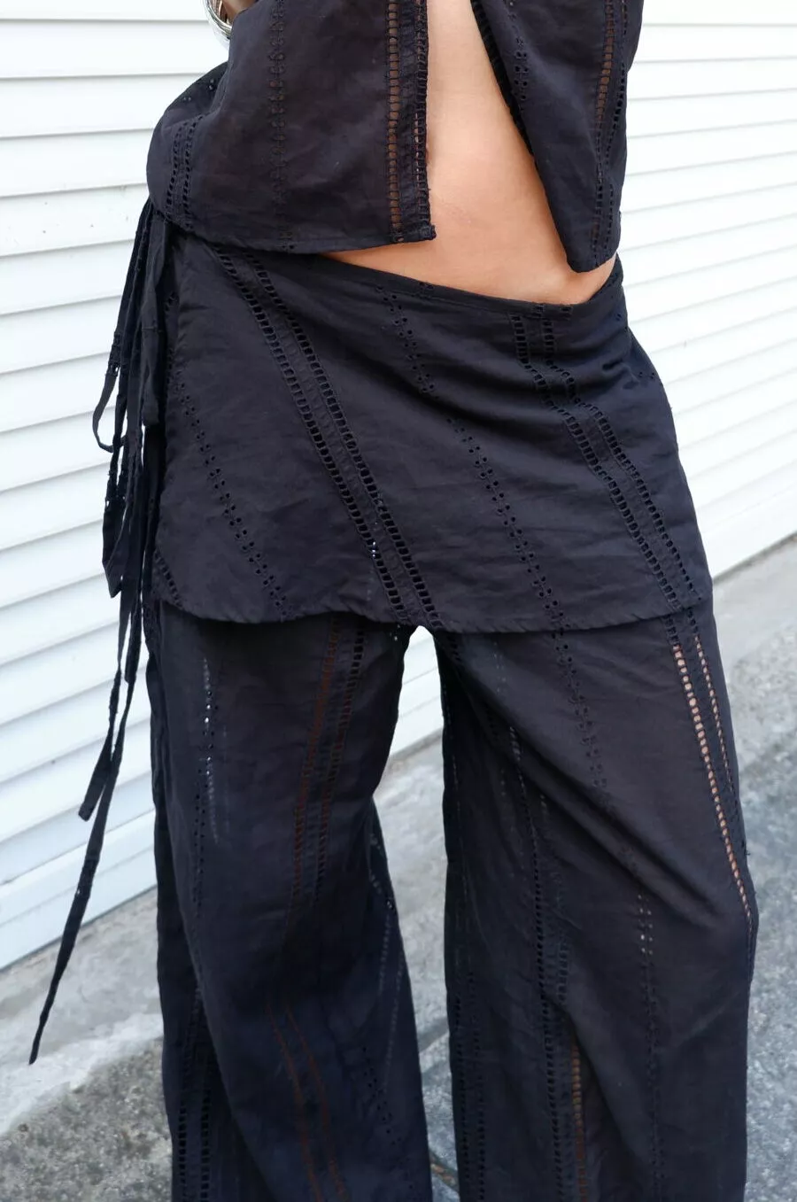 Saia Lenço New Laise Preta - Imagem 2