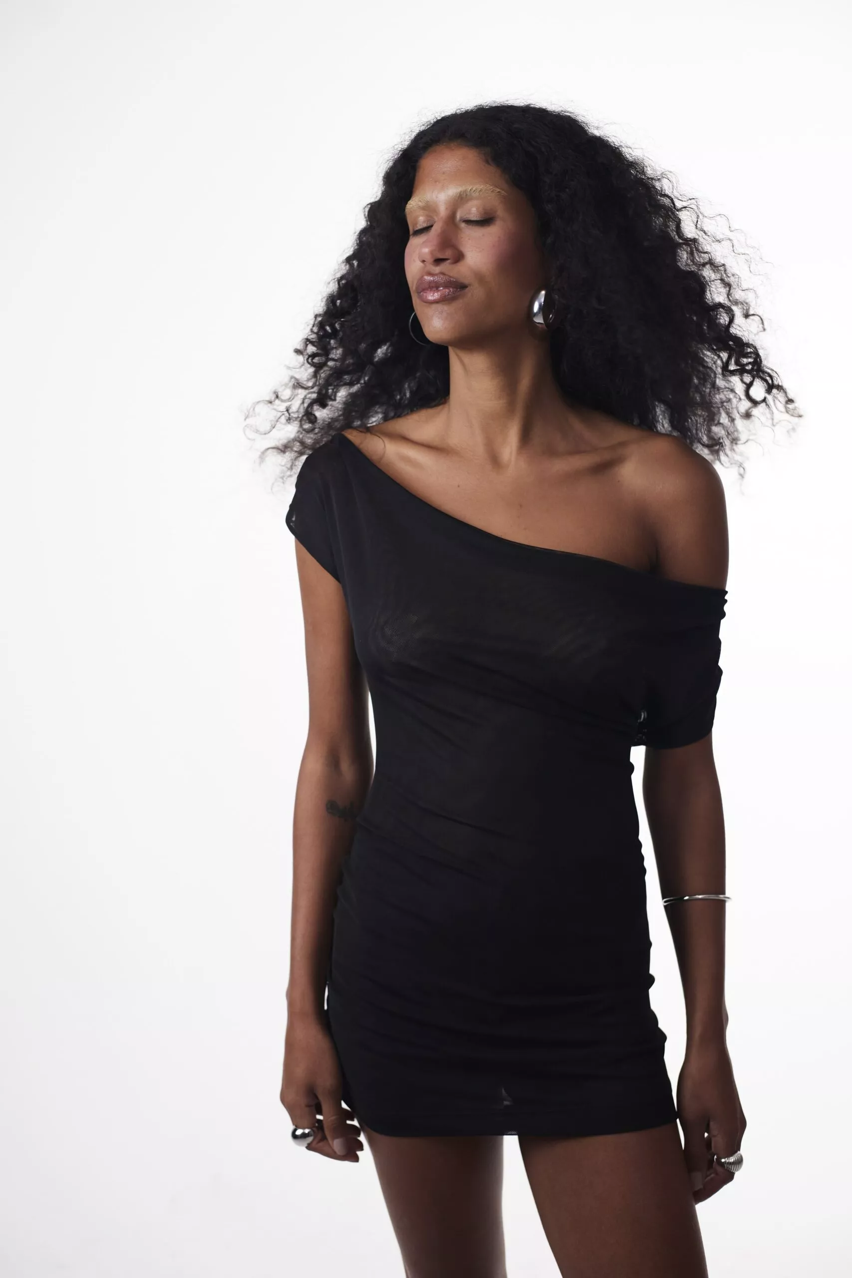Mini Dress Tule Preto - Imagem 5