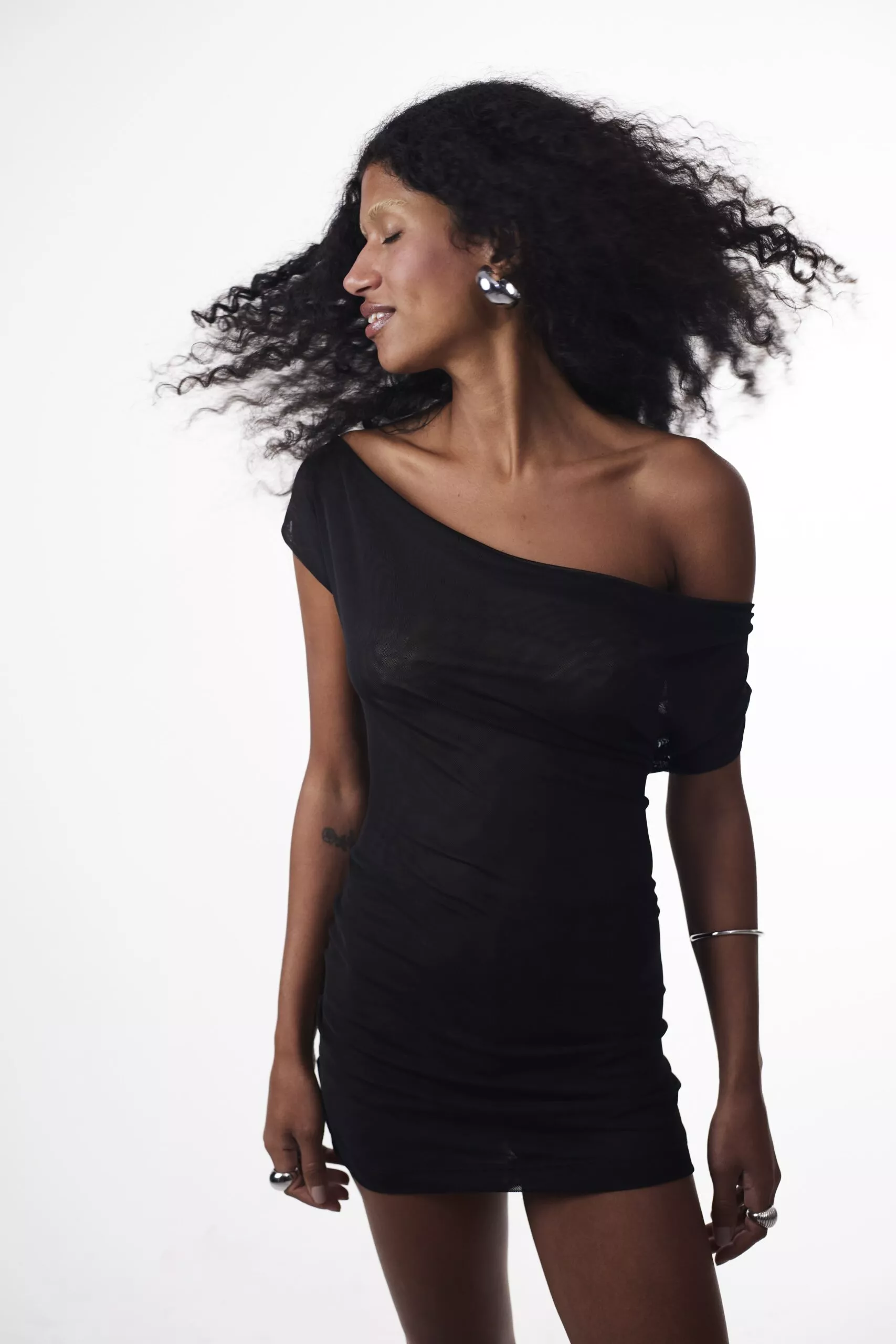 Mini Dress Tule Preto - Imagem 4