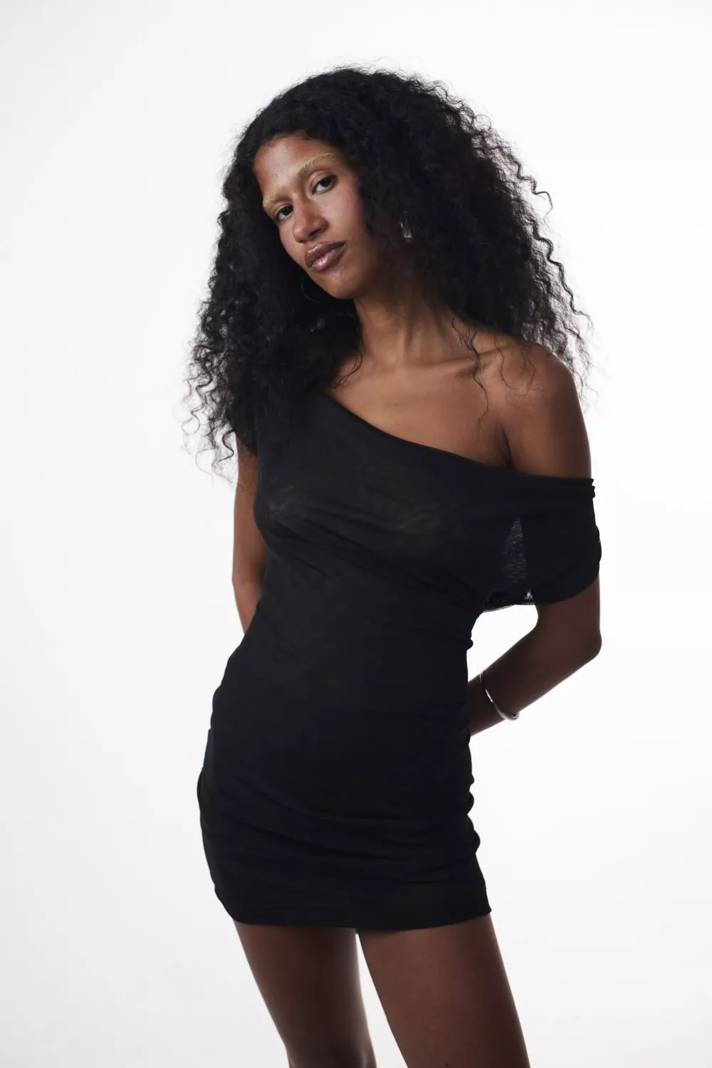 Mini Dress Tule Preto