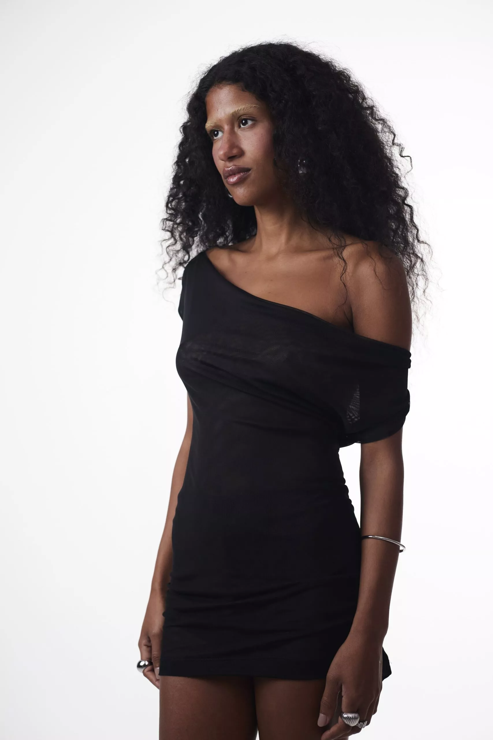 Mini Dress Tule Preto - Imagem 2