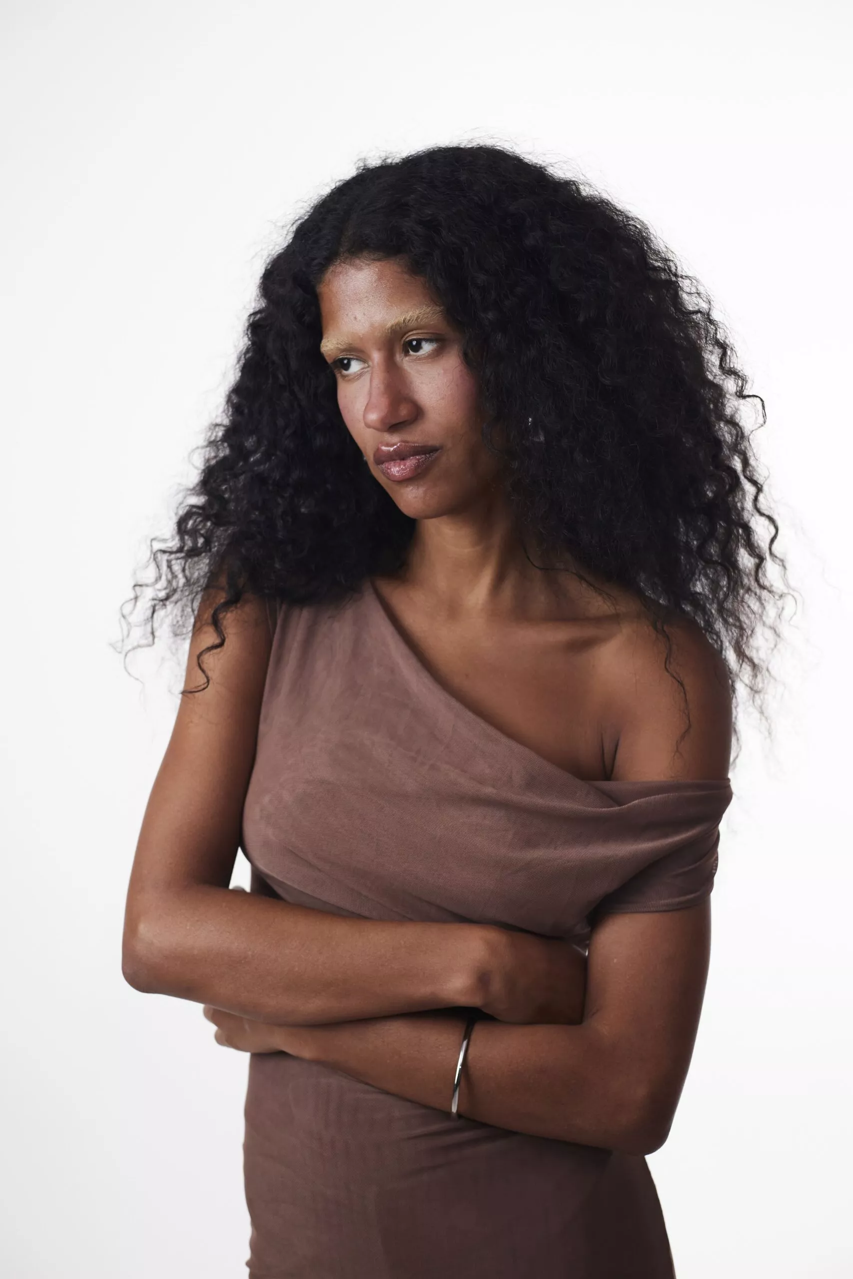 Mini Dress Tule Marrom - Imagem 6