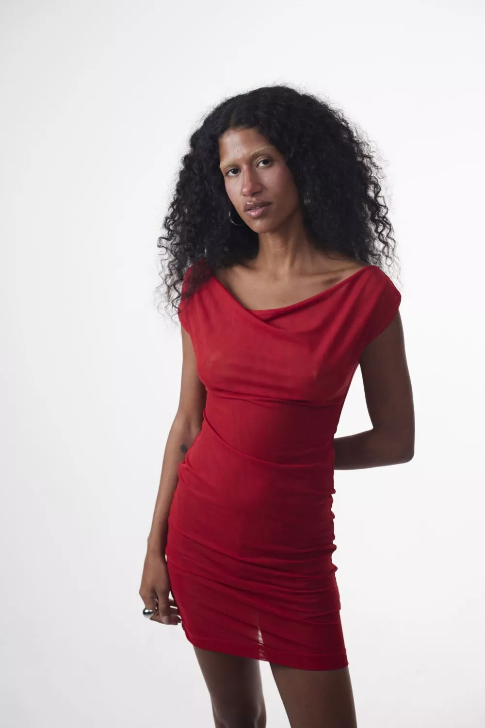 Mini Dress Tule Vermelho - Imagem 6