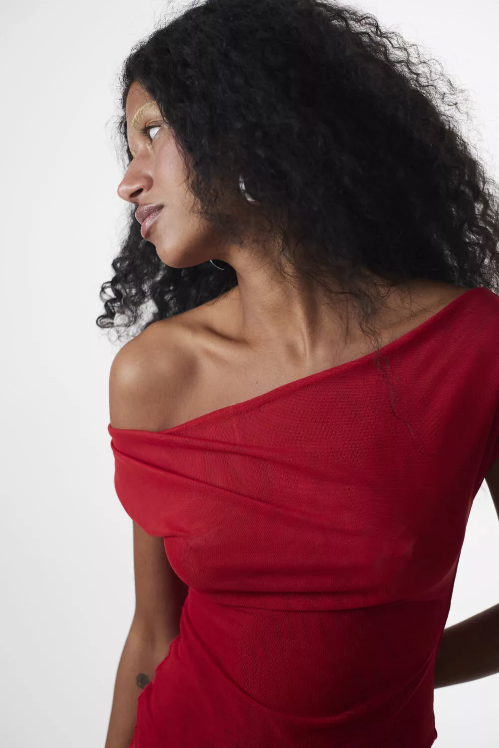 Mini Dress Tule Vermelho - Imagem 7