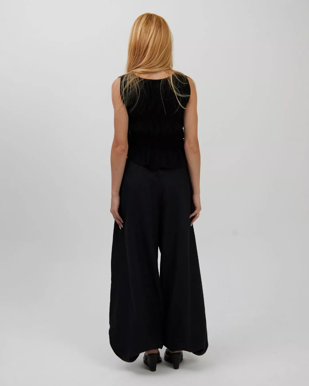 Calça Aladim Oversized Preta - Imagem 26