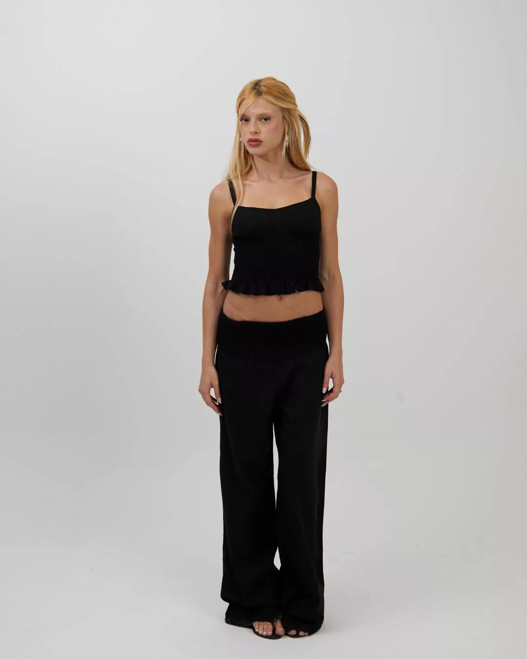 Top Alça Lastex Preto - Imagem 9