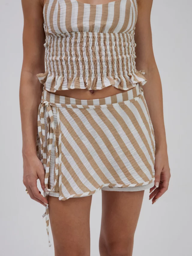 Saia Lenço Listrada