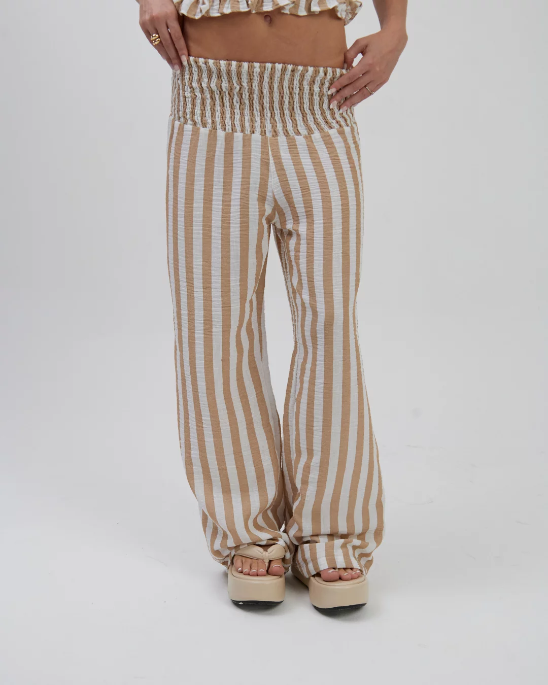 Calça Lastex Listrada