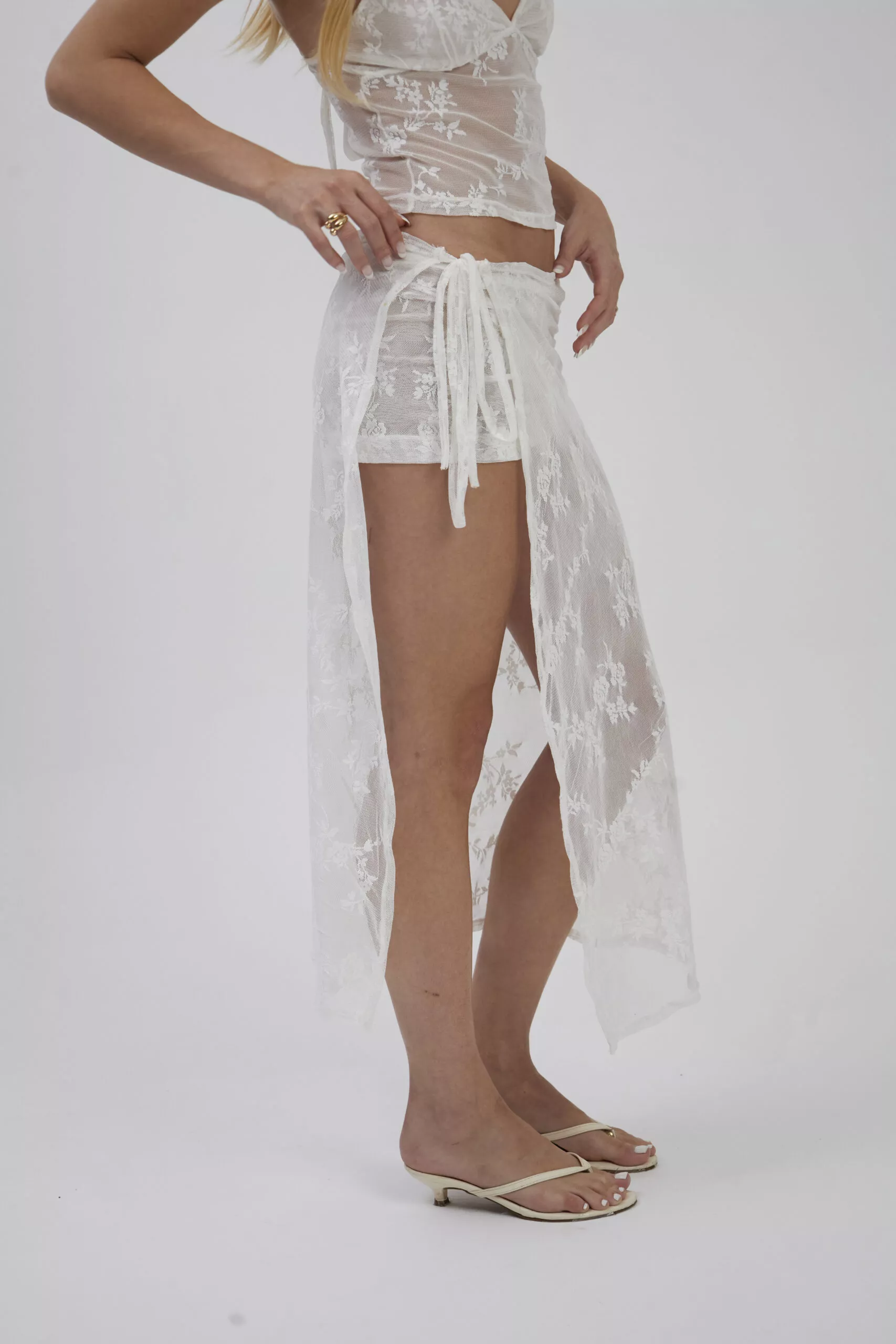 Saia Lenço Longa Renda Off - Imagem 11