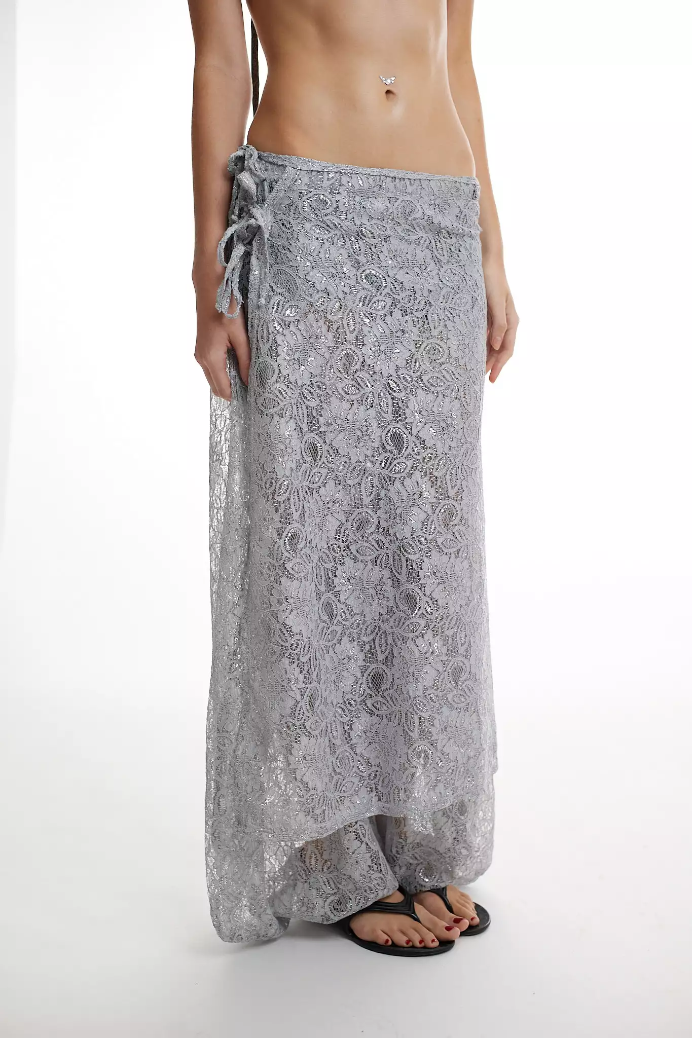 Calça Aladim Renda Prata - Imagem 13