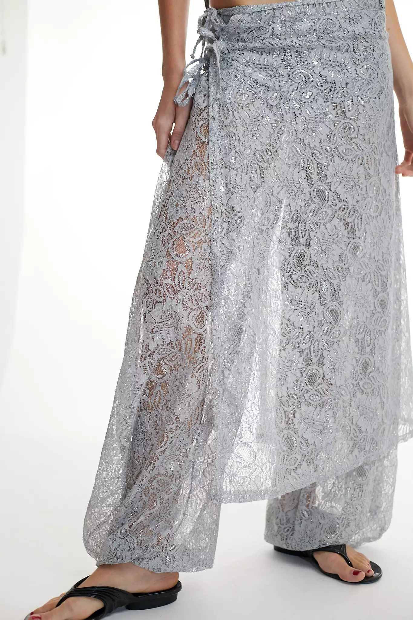 Calça Aladim Renda Prata - Imagem 15