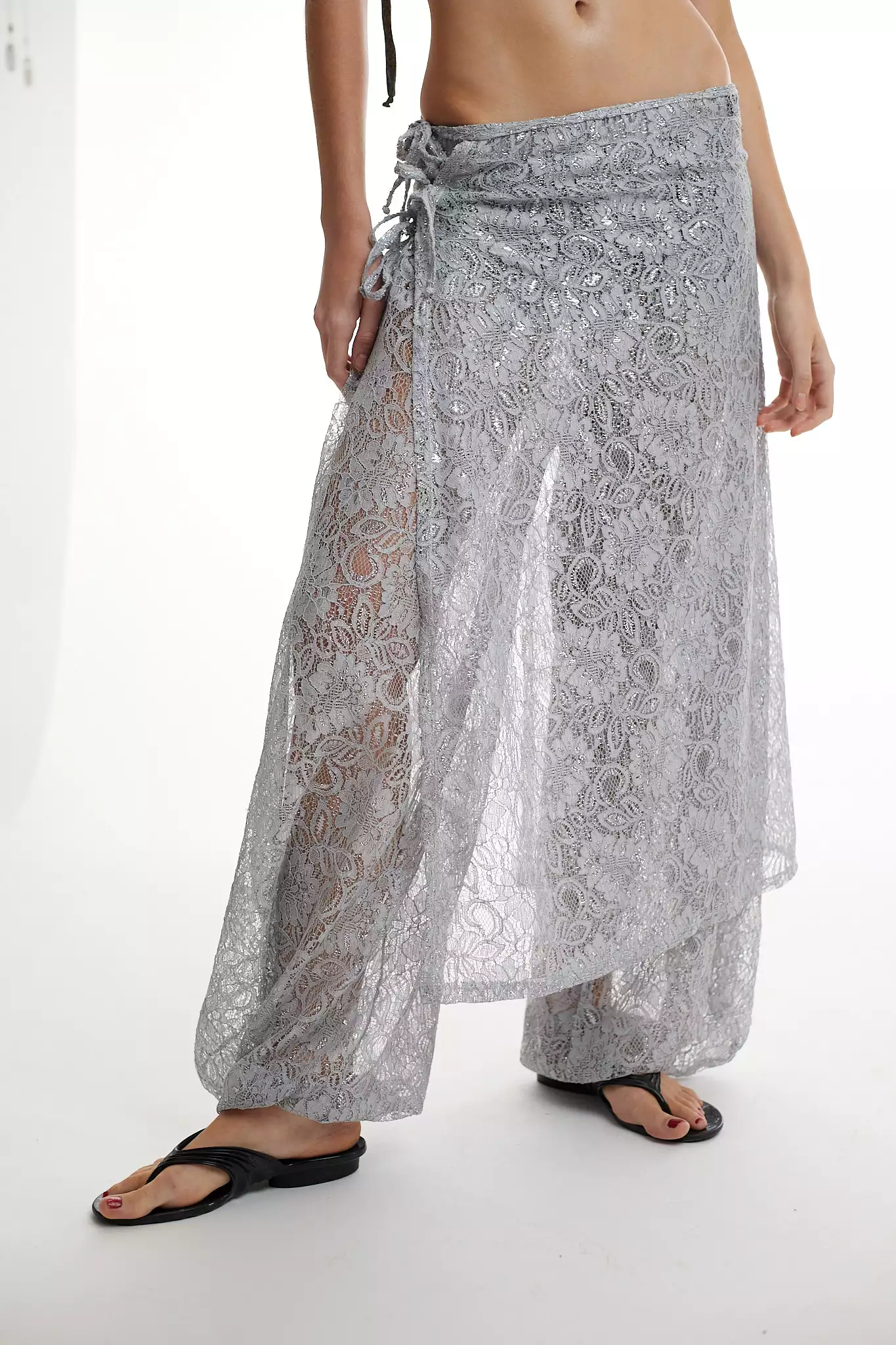 Calça Aladim Renda Prata - Imagem 16